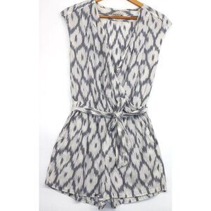 Y2K Toad&Co XS Womens Cotton/Modal Wrap Romper With Belt